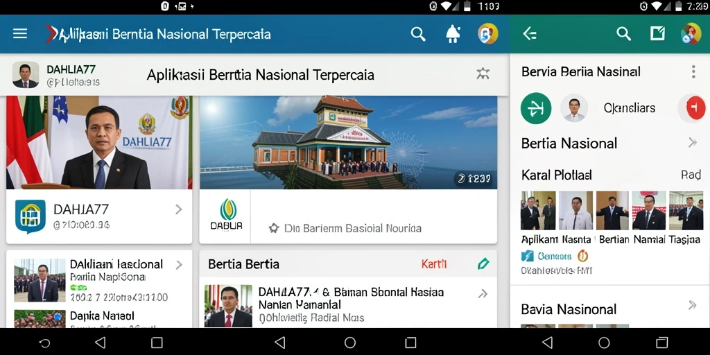 Antarmuka DAHLIA77 yang sederhana dan informatif